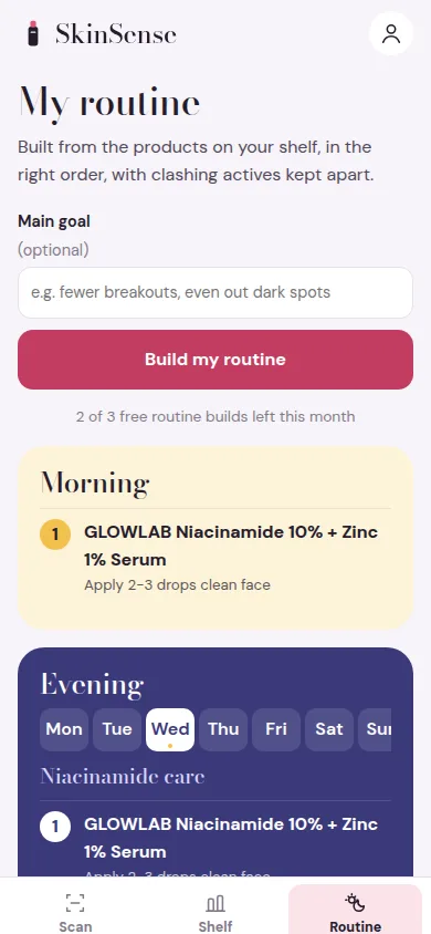 SkinSense on Android